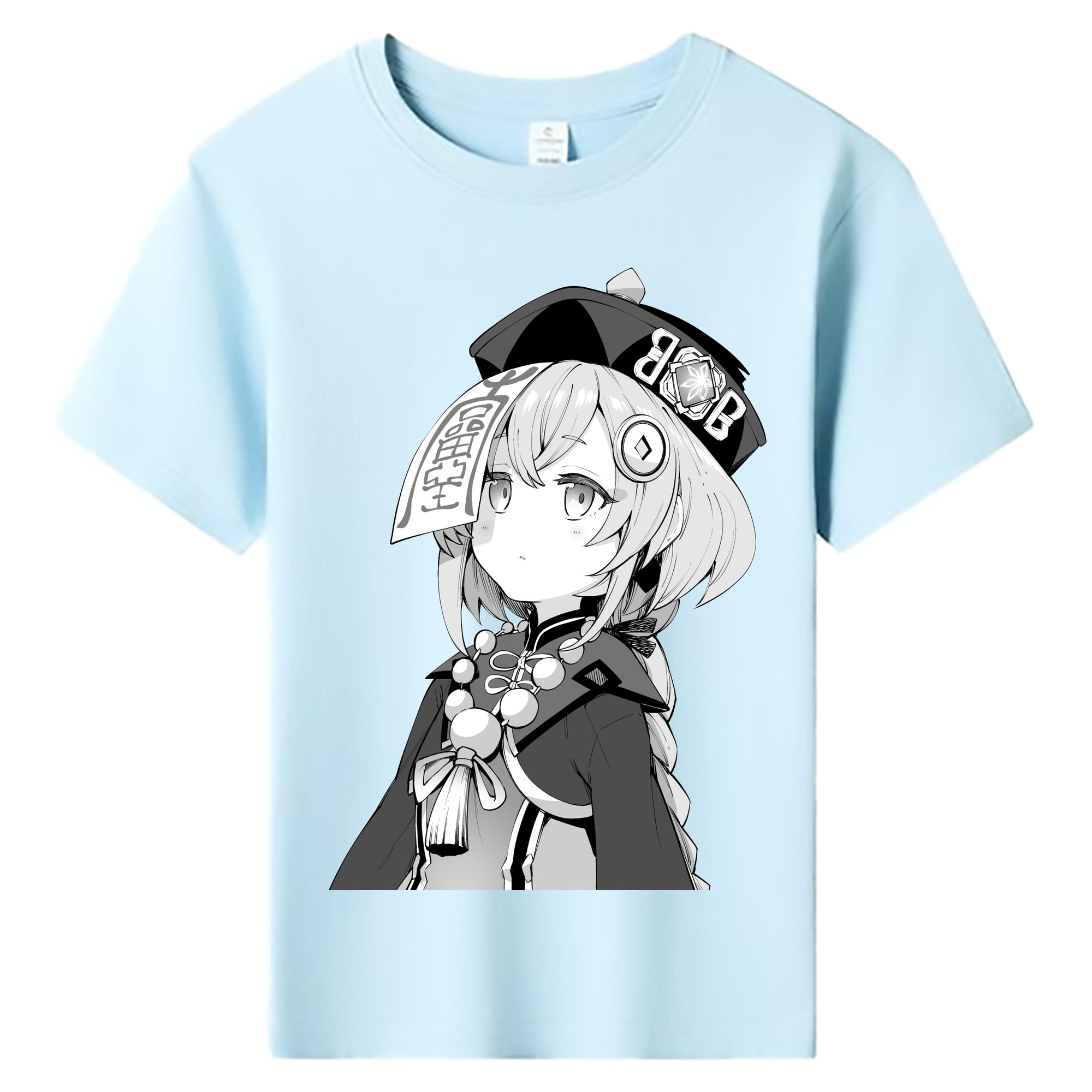 げんし神 七七 なな  genshin Nana 綿100％キッズTシャツ（フロントプリント）